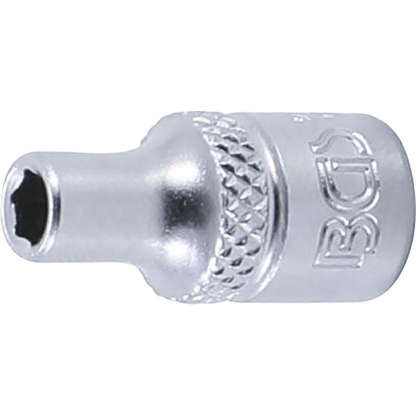 Bgs Chiave A Bussola Esagonale Con Attacco Quadro 6,3 Mm (1/4") Sw 4 Mm - 2474"-image