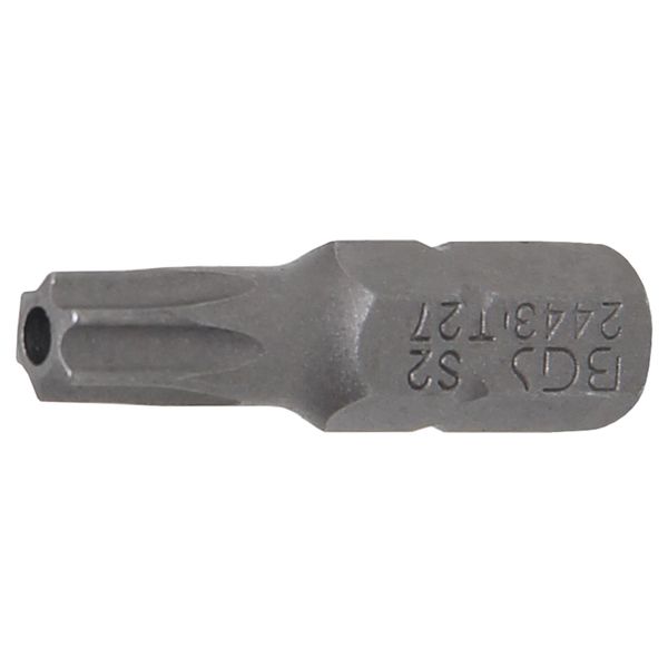 Bgs Lunghezza Bit 25 Mm Esagono Esterno 6,3 Mm (1/4") Profilo A T (Per Torx) Con Foro T27 - 2443"-image