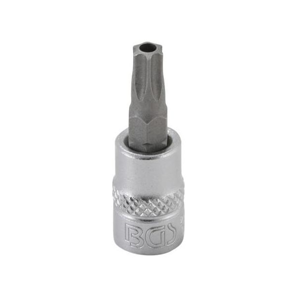 Bgs Bit A Presa Quadrata 6,3 Mm (1/4") Profilo A T (Per Torx) Con Foro T30"-image
