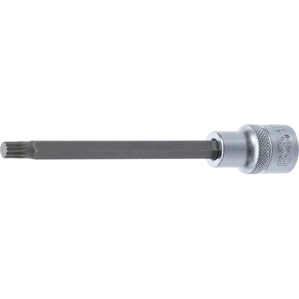 Inserto Bit | Lunghezza 140 Mm | Attacco Quadro 12,5 Mm (1/2") | Multidente Interno (Per Xzn) M8"-image