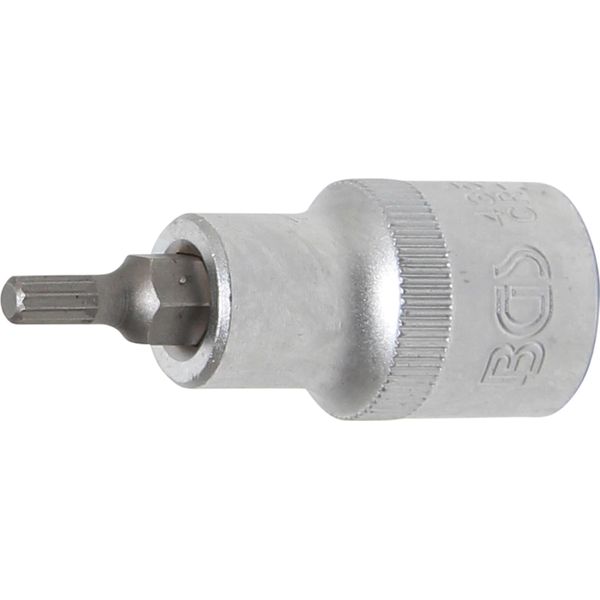 Bgs Bit Presa Quadra 12,5 Mm (1/2") Interno Multidente (Per Xzn) M5 - 4350"-image