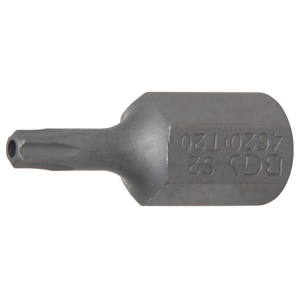Bgs Lunghezza Bit 30 Mm Esagono Esterno 10 Mm (3/8") Profilo A T (Per Torx) Con Foro T20 - 4620"-image