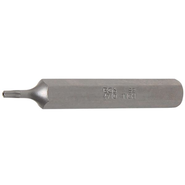 Bgs Lunghezza Bit 75 Mm Esagono Esterno 10 Mm (3/8") Profilo A T (Per Torx) Con Foro T10 - 4710"-image