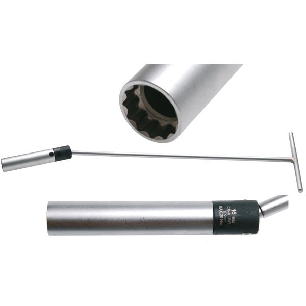 Chiave Per Candele Snodata Con Limitatore Di Coppia | 20 Nm | Sw 16 Mm-image