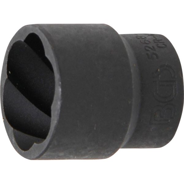 Bgs Chiave A Bussola A Profilo Elicoidale / Estrattore Di Viti Con Attacco Quadro 12,5 Mm (1/2") Sw 24 Mm - 5268-24"-image