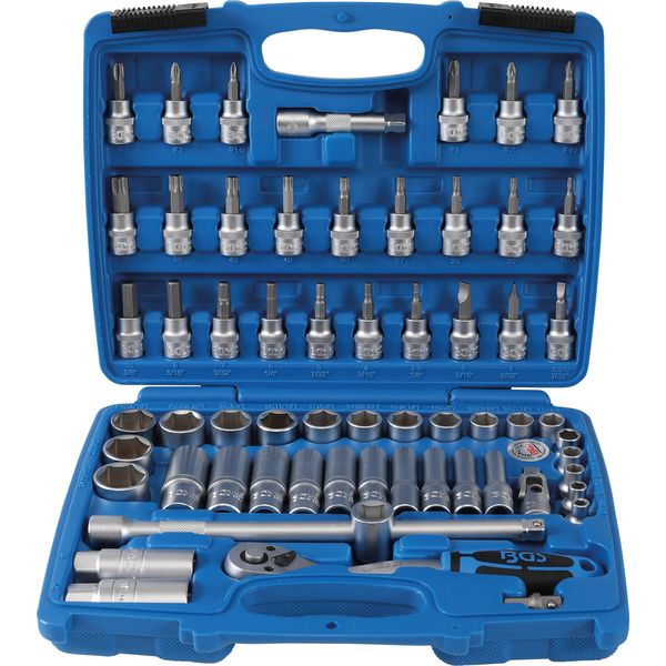 Bgs Set Di Chiavi A Bussola Esagonali 10 Mm (3/8") 61 Pezzi - 2218"-image