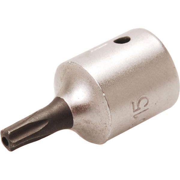 Bgs Bit A Bussola A Guida Quadrata 6,3 Mm (1/4") Profilo Ts (Per Torx Plus) Con Foro TS15 - 2355-TS15"-image