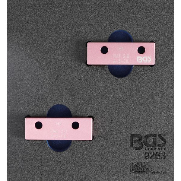 Inserto Carrello Officina 1/6: Set Di Utensili Per Il Bloccaggio Dell'albero A Camme | Per Fiat 2.0L 20V-image