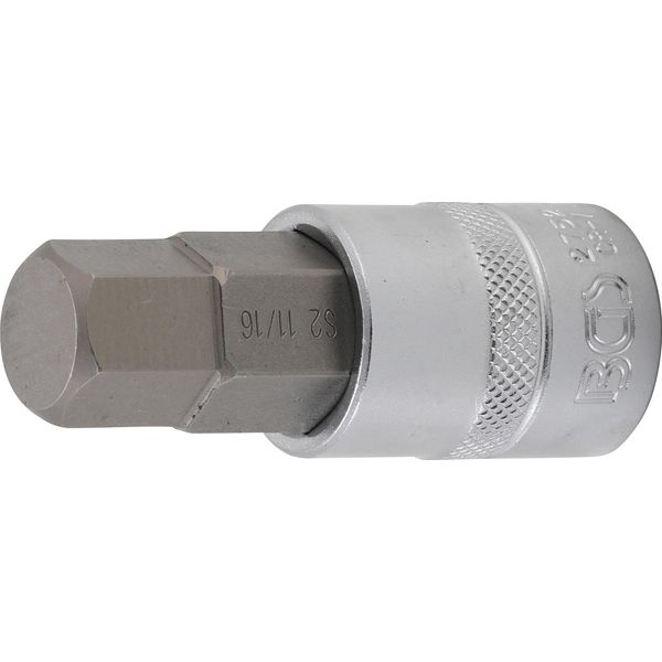 Inserto Bit | Lunghezza 70 Mm | Attacco Quadrato 12,5 Mm (1/2") | Attacco Esagonale 11/16"""-image
