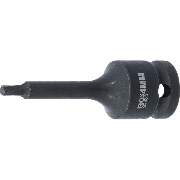 Bgs Estrattore Di Viti Con Attacco Quadro 12,5 Mm (1/2") Per Esagono Cavo Difettoso 4 Mm - 7004-4"-image