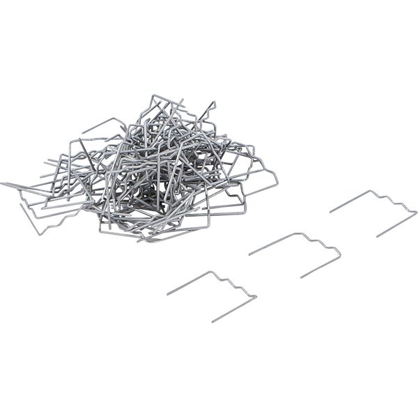 Bgs 73350 | Set Di Graffe Per Riparazioni | Piatte | 0,6 Mm | 100 Pz.-image