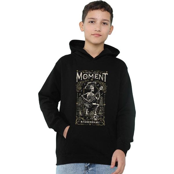 Coco - Felpa Con Cappuccio "Seize Your Moment Recuerdame"" Per Bambini TV24359 (116) (Marina)"-image