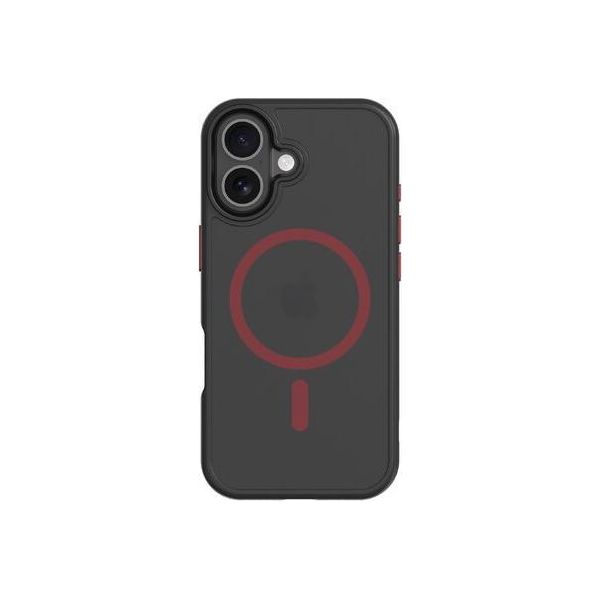 Cover Posteriore Tattica Magforce Hyperstealth 2.0 Iphone 17 Nero/Rosso-image