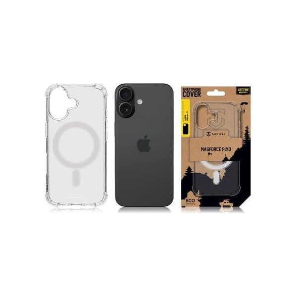 Cover Posteriore Tattica Magforce Plyo Iphone 17 Trasparente-image