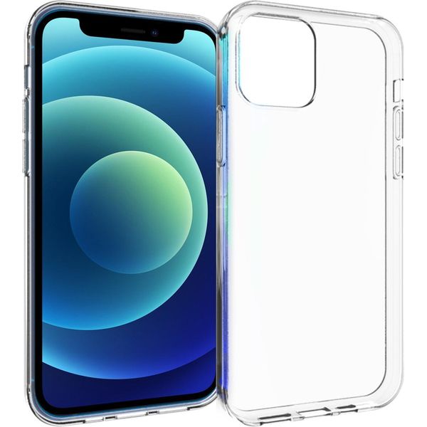 Custodia Per Iphone 12 Mini - Silicone - Custodia Morbida Accezz/Copertina Posteriore - Trasparente-image