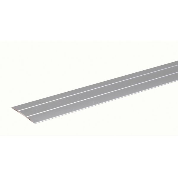 Alberts 491475 Profilo Di Transizione, Autoadesivo, Alluminio, Anodizzato Argento, 900 X 38 Mm-image