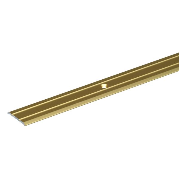 Alberts 491383 Profilo Di Transizione, Forato, Alluminio, Anodizzato Color Oro, 900 X 38 Mm-image