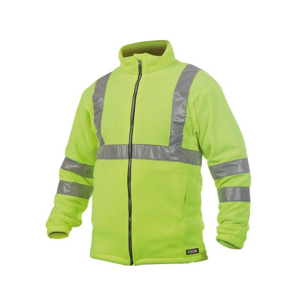 Dassy® Kaluga Giacca In Pile Ad Alta Visibilità Neon Yellow Taglia M Lunghezza: Standard-image