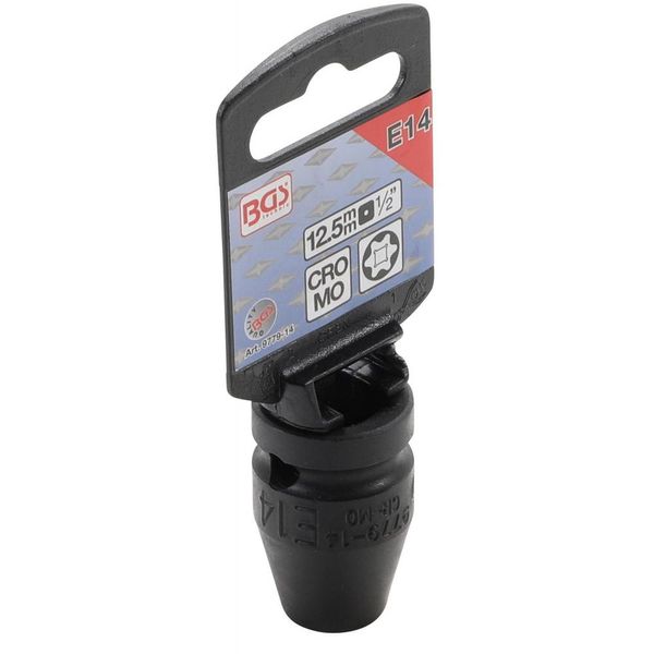 Bgs Kraft Inserto Per Chiave A Bussola Con Profilo E Azionamento Quadrato 12,5 Mm (1/2") Sw E14 - 9779-14"-image