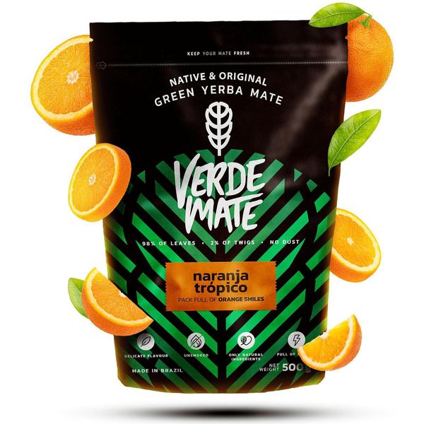 Verde Mate Verde Naranja Tropico 0,5 Kg-image