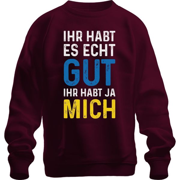 Hai Davvero Bene Mi Hai Detto Sarcasmo Dichiarazione Unisex Felpa Pullover, Borgogna, Xl-image