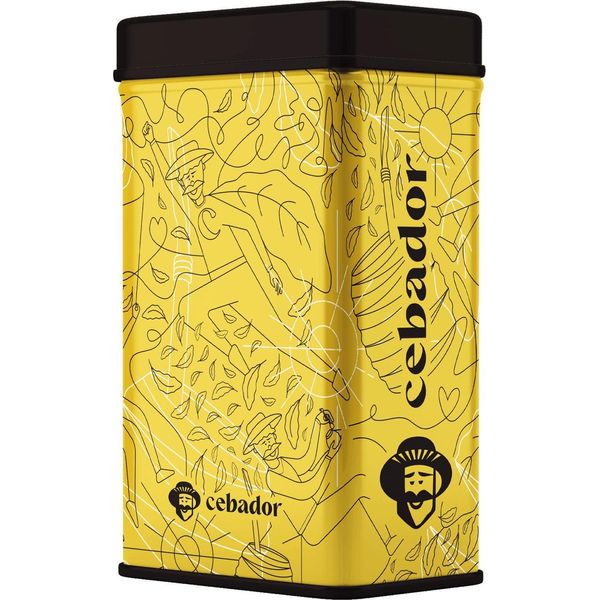 Cebador Yerbera - Contenitore In Metallo Con Dosatore Per Yerba Mate, Caffè, Tè, Ermetico-image