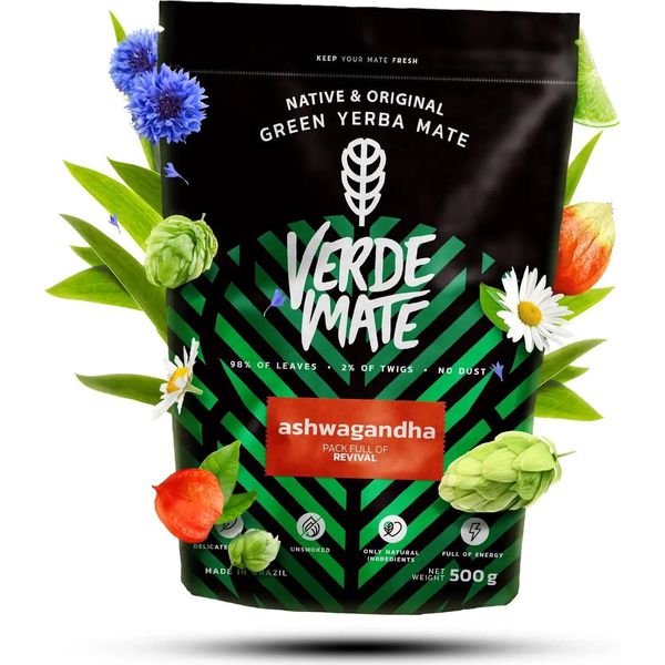 Yerba Verde Mate Verde Ashwagandha 0,5 Kg-image