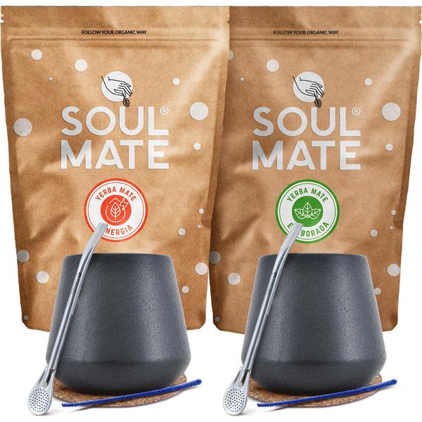 Set Di Bombole Yerba Soul Mate Energy Per Due Persone-image