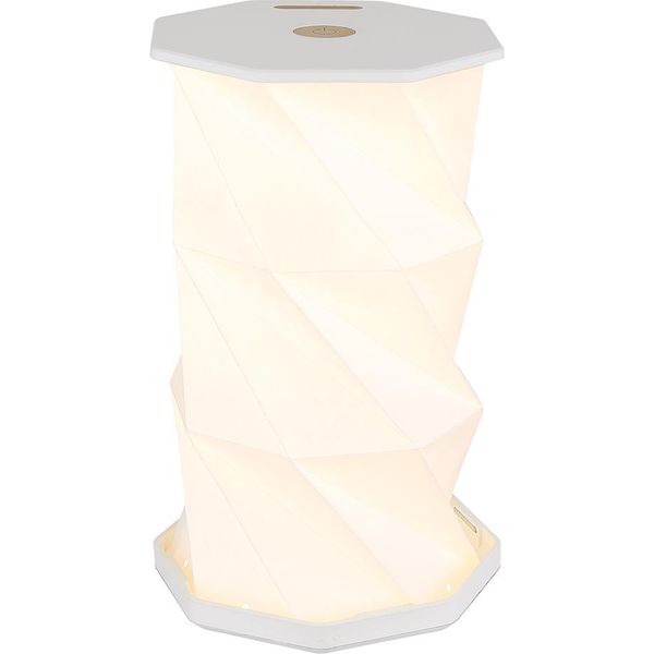 Lampada Da Tavolo A Led, Touch Dimmer, Cct, Pieghevole, Batteria Ricaricabile, H 21 Cm-image