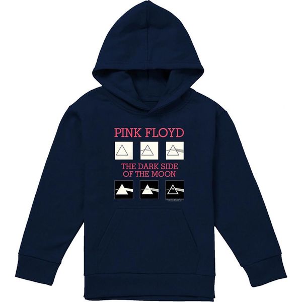 Pink Floyd - "The Dark Side Of The Moon"" Kapuzenpullover FüR Kinder TV22053 (116) (Navy)"-image