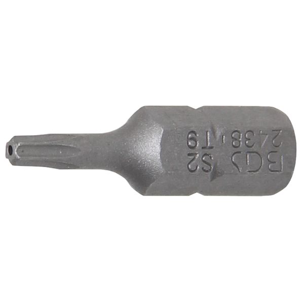 Bgs Bit Drive Esagono Esterno 6,3 Mm (1/4") Profilo T (Per Torx) Con Foro T9 - 2438"-image