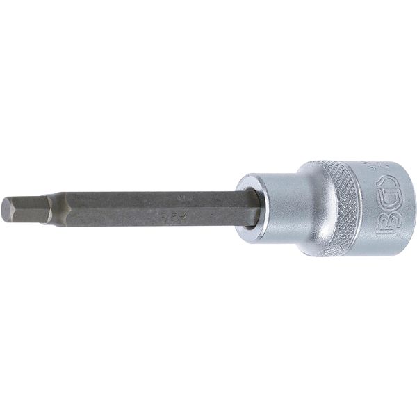 Inserto Bit | Lunghezza 100 Mm | Attacco Quadrato 12,5 Mm (1/2") | Attacco Esagonale 6 Mm"-image