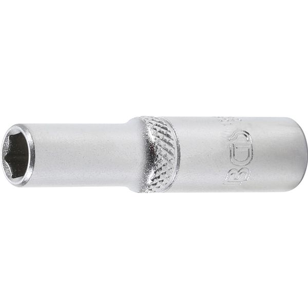 Chiave A Bussola Esagonale, Profonda | Azionamento Quadrato 6,3 Mm (1/4") | Sw 1/4"""-image