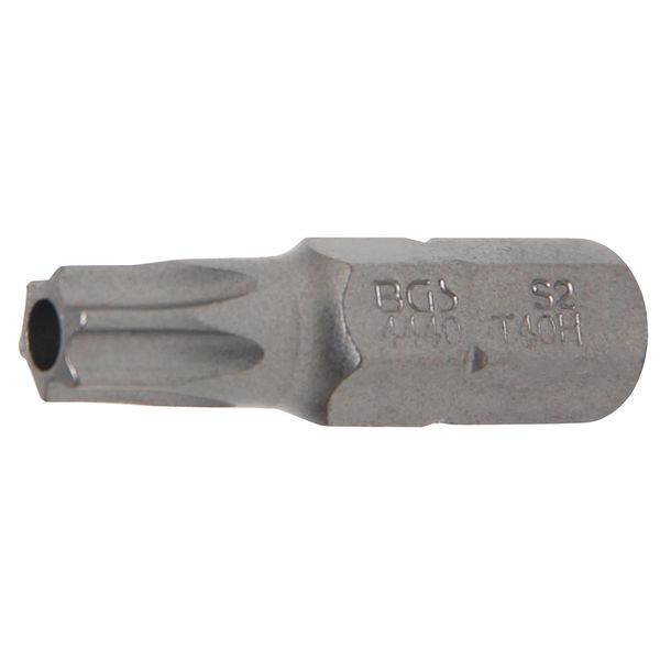 Bgs Bit Drive Esagono Esterno 8 Mm (5/16") Profilo T (Per Torx) Con Foro T40 - 4440"-image