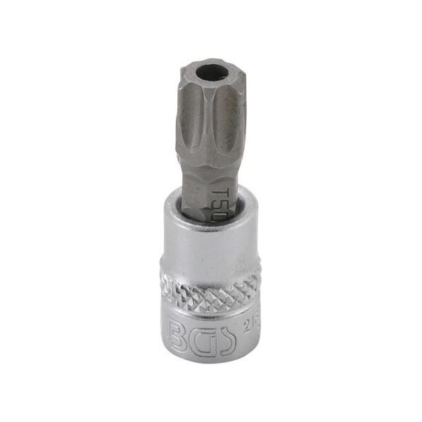Bgs Bit A Presa Quadrata 6,3 Mm (1/4") Profilo A T (Per Torx) Con Foro T50"-image