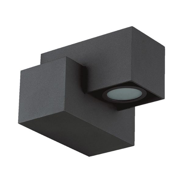 Applique Led Rocs LED/3W, IP44, Grigio Scuro L: 120, H: 90-image