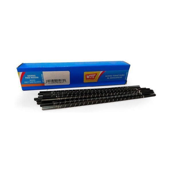 Lama Per Sega Wuto 2/13 Cm 30 Tpi 144 Pezzi Lavori Di Intarsio-image