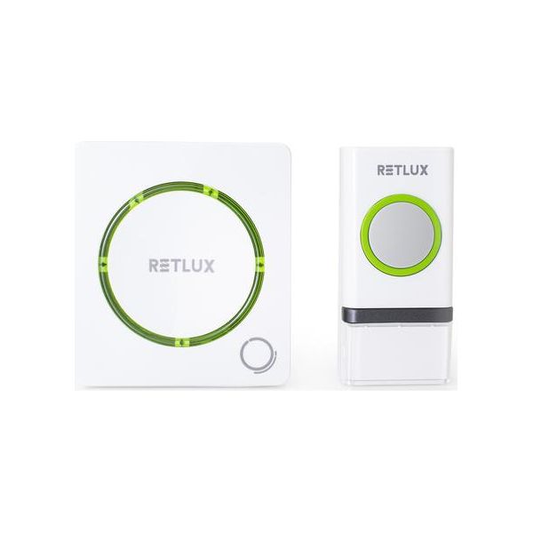 Retlux Rdb 110 Campanello Senza Fili Con Alimentazione Base 230V-image