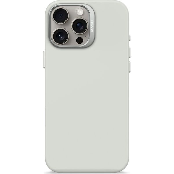 Custodia In Silicone Decoded, Cover, Apple, Iphone 16 Pro Max, 17,5 Cm (6,9"), Grau"-image
