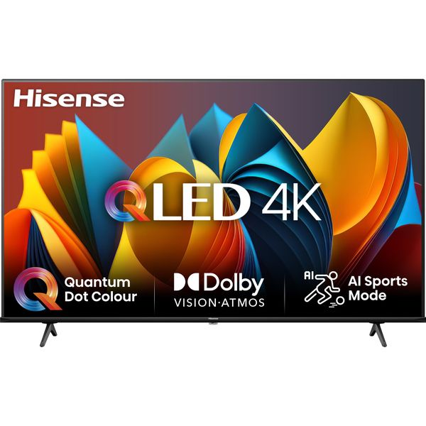 Hisense 50E7NQ, 127 Cm (50"), 3840 X 2160 Pixel, Qled, Smart Tv, Wlan, Nero"-image