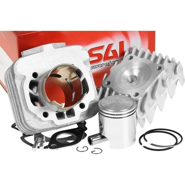 Kit Cilindri Airsal Alu-Sport 70Cc Compatibile Con Piaggio Ac-image