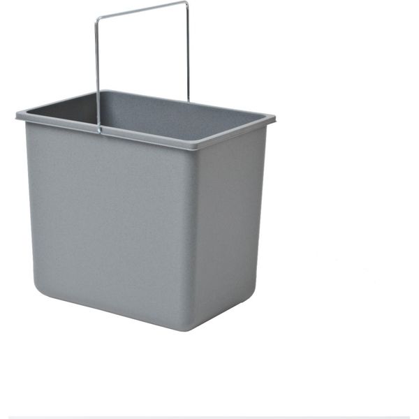 Cestino Interno Hailo 1094079 Grigio Chiaro 18 Litri 316 X 226 X 286 Mm E Maniglia-image
