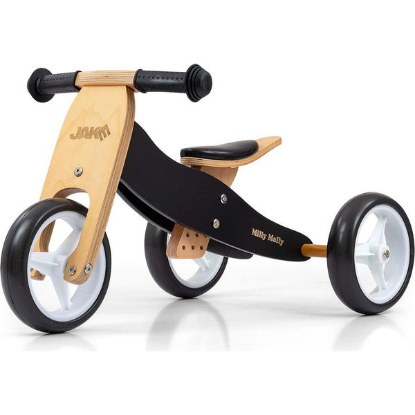 Milly Mally Jake Classic Nero 2In1 Catarifrangente Multifunzionale Per Bicicletta Per Bambini-image