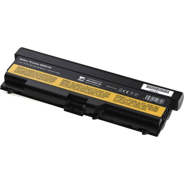 Batteria T6 Power Per Lenovo Thinkpad T430I, Li-Ion, 11,1 V, 7800 Mah (87 Wh), Nero-image