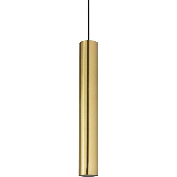 Sospensione Moderna Look Metallo Ottone 1 Luce Gu10 7W 3000K Luce Calda-image