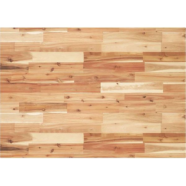 Vidaxl Piano Del Tavolo Rettangolare 100X70X4 Cm In Legno Massiccio Di Acacia-image