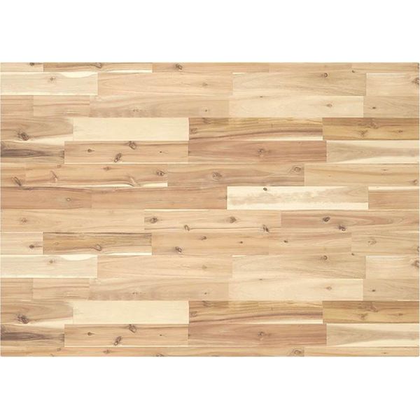 Vidaxl Piano Del Tavolo Rettangolare 100X70X4 Cm In Legno Massiccio Di Acacia-image
