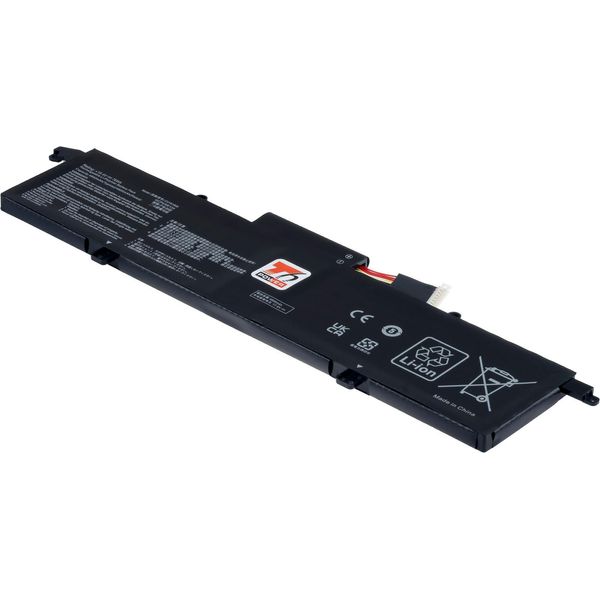 Batteria T6 Power Per Asus Rog Zephyrus G14 GA401II, Li-Poly, 15,4 V, 4940 Mah (76 Wh), Nero-image