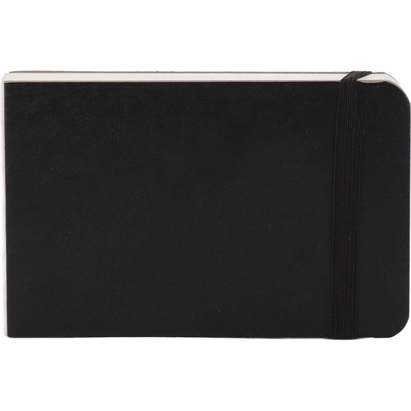 30 Fogli Di Quaderno Per Schizzi Ad Acquerello 300GSM Carta Tascabile Portatile - Diario Di Procedura 14 X 9 Cm Nero-image