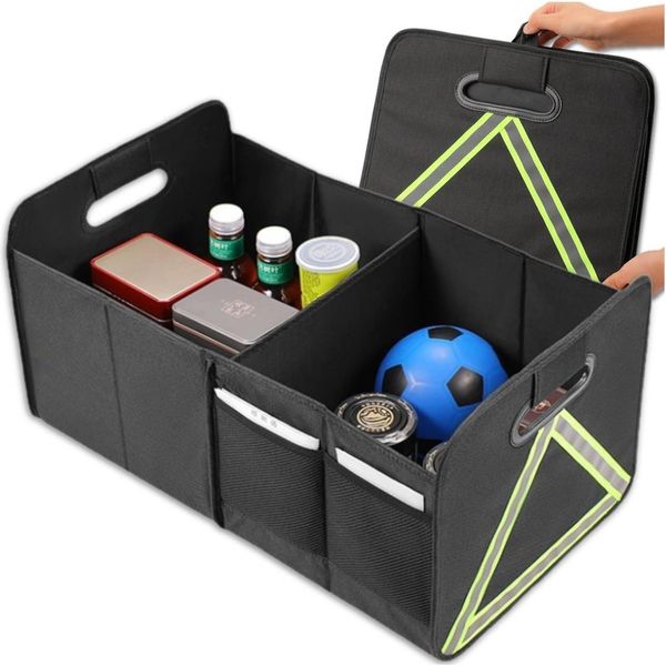 Edibazzar | Organizzatore Per Bagagliaio Pieghevole, Nero, 50L-image
